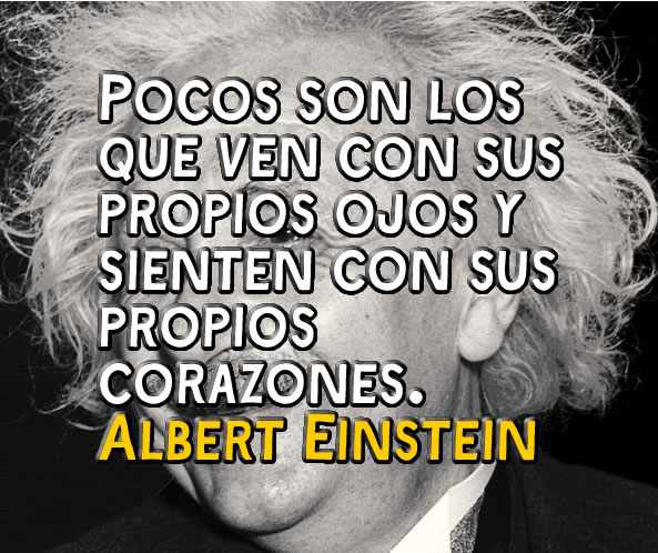 Frase de Albert Einstein