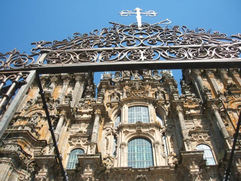 Fachada principal de la Catedral de Santiago