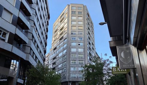 Edificio Ourense ciudad calle