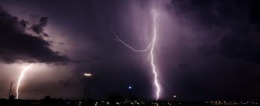 Tormenta de noche